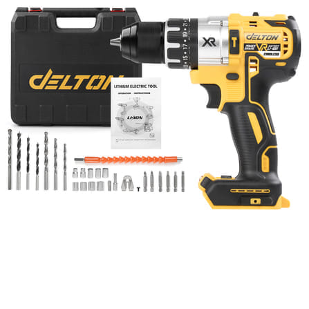 สว่านไร้สาย (เฉพาะเครื่องเปล่า) DELTON รุ่น DXR-99P VR-SERIES 20V_1